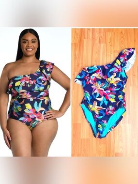La Blanca By The Sea One-Shoulder One-Piece Swimsuit